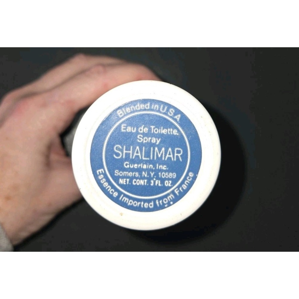 VINTAGE EMPTY SHALIMAR CANISTER By Guerlain, Eau De Toilette Spray/‎ Used - Picture 3 of 5
